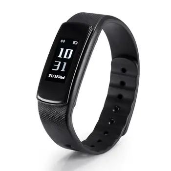 

Storage Clearace Sale!! i6HR 0.96inch OLED TPU Replaceable Wrist Strap IP67 Waterproof Heart Rate Monitor Smart Bracelet