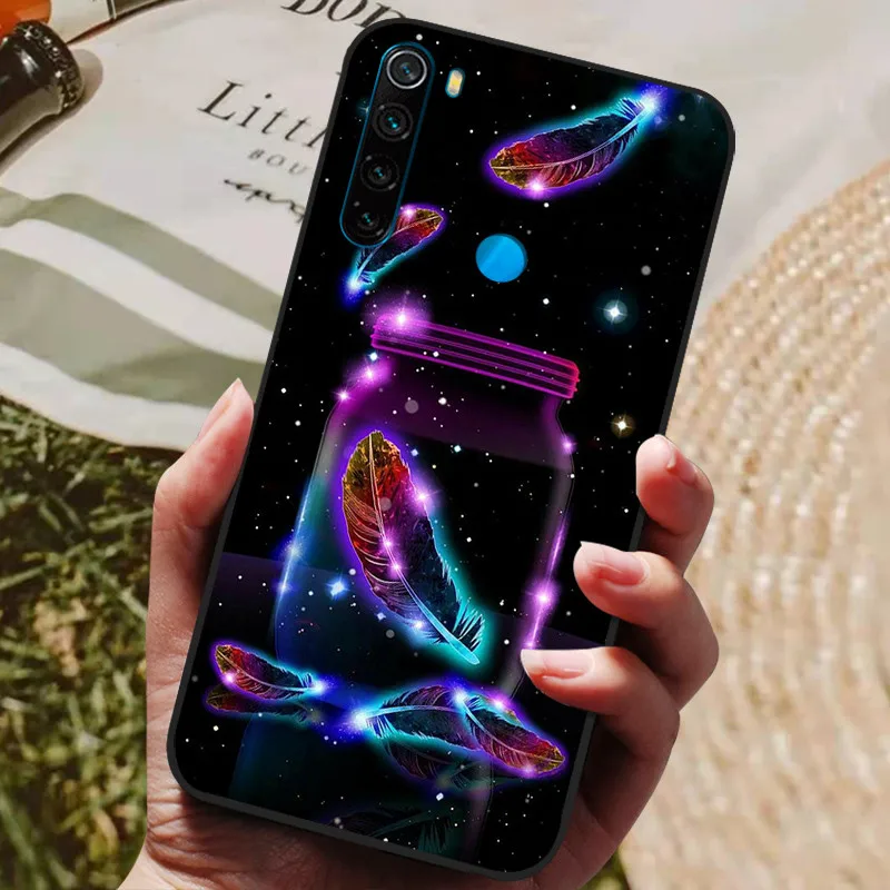 For Xiaomi Redmi Note 8 2021 / 8T Back Cover Silicone Phone Case For Redmi Note 8T Note8T 8 T Funda Note8 Pro Coque Bumper Shell wallet cases Cases & Covers