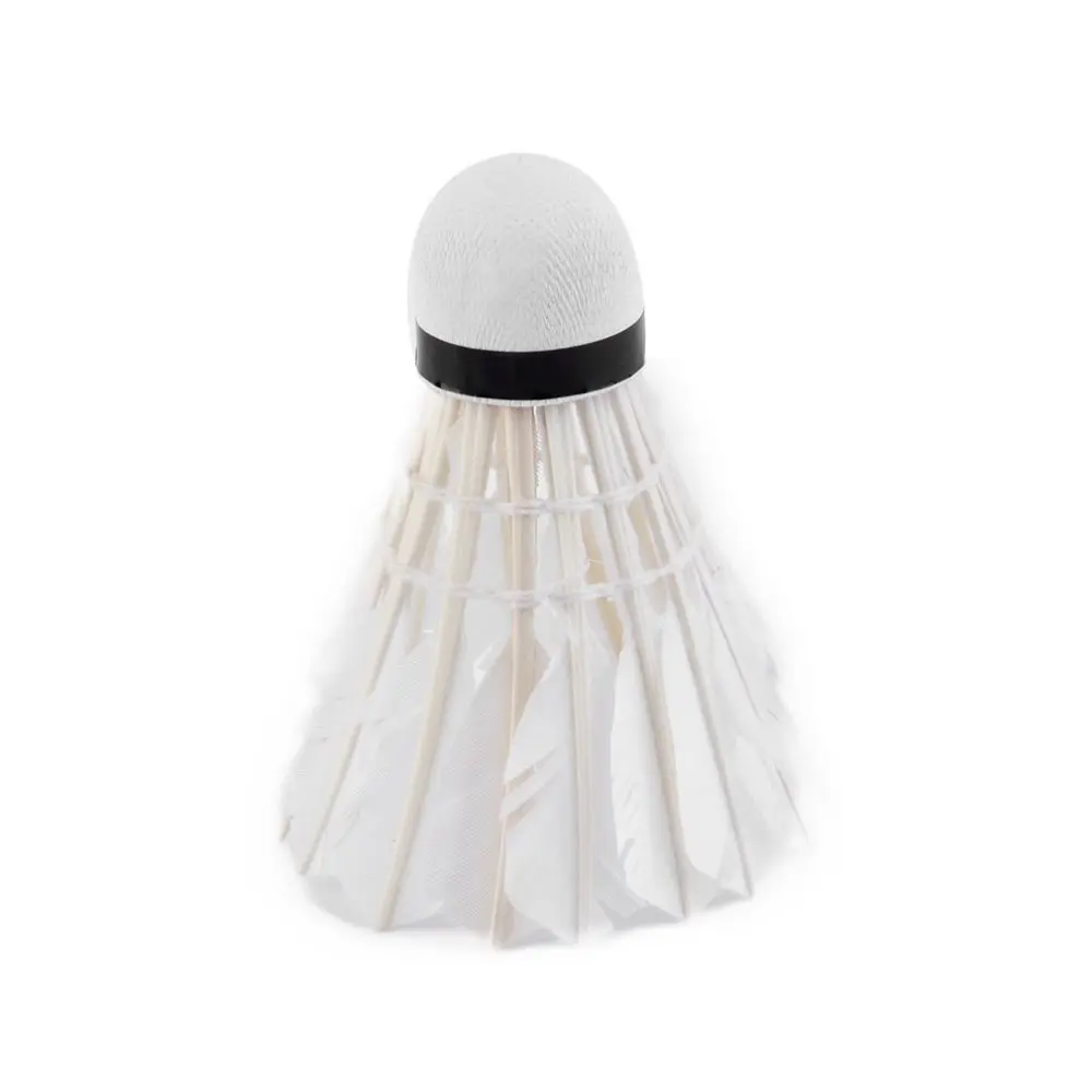 5pcs Duck Feather Shuttlecock Bird White Badminton Ball Game Sport Training Hot Promotion