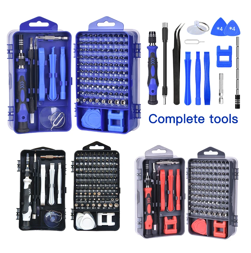 115 In 1 Set Screwdriver Multifunctional Mobile Phone Disassembly Tool For IPhone Samsung Xiaomi Huawei Smart Phone Repair afbeelding