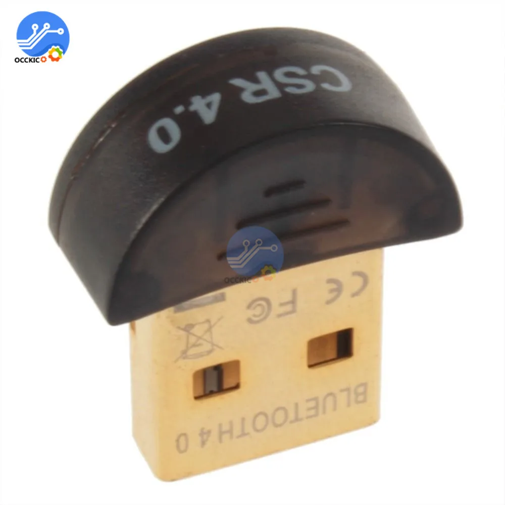 Двухрежимный беспроводной ключ CSR 4,0 Mini USB Bluetooth адаптер V4.0 для ноутбука Win Xp Win7/8 phone USB адаптер