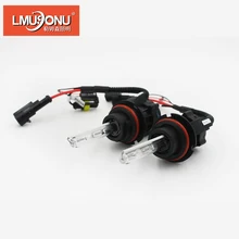 LMUSONU ксеноновые фары для автомобиля лампы источник света биксеноновый свет для всех автомобилей универсальные лампы Xenon HID 35W 9004 9007 6000K 8000K