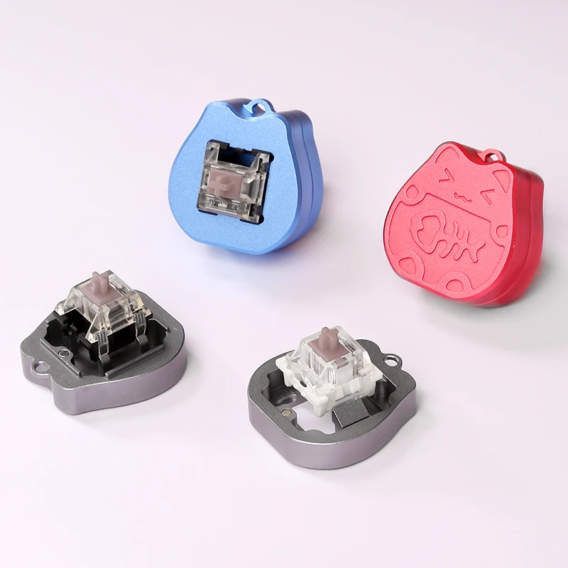 Mechanical keyboard Switch Opener Magnetic Suction CNC Metal Lucky Cat Switches Tester Opener For Kailh Cherry Gateron Outemu