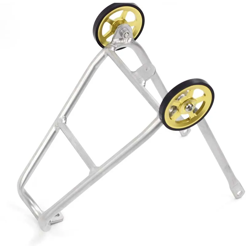 SILVEROCK алюминиевый Q Тип стойки легкие колеса для Brompton 3Sixty складной велосипед легкое колесо 2,0 Мини Q стойка складной велосипед