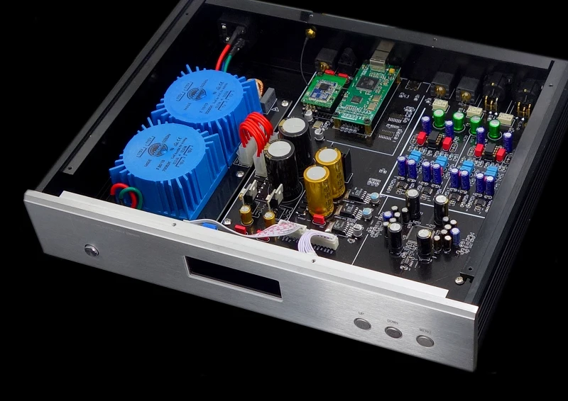 US $528.32 DC400 Bluetooth Fully Balanced DAC Audio Decoder AK4499EQ Chip CS8675 Chip Supports XMOS Power Supply AV110220V With Display
