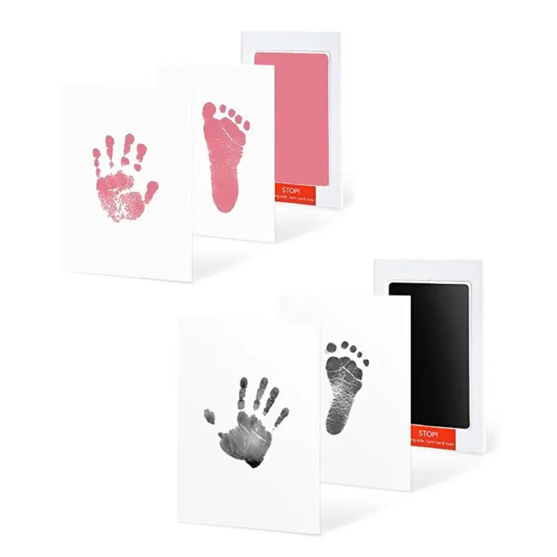 Детские чернильные накладки для отпечатков пальцев наборы лап домашних животных