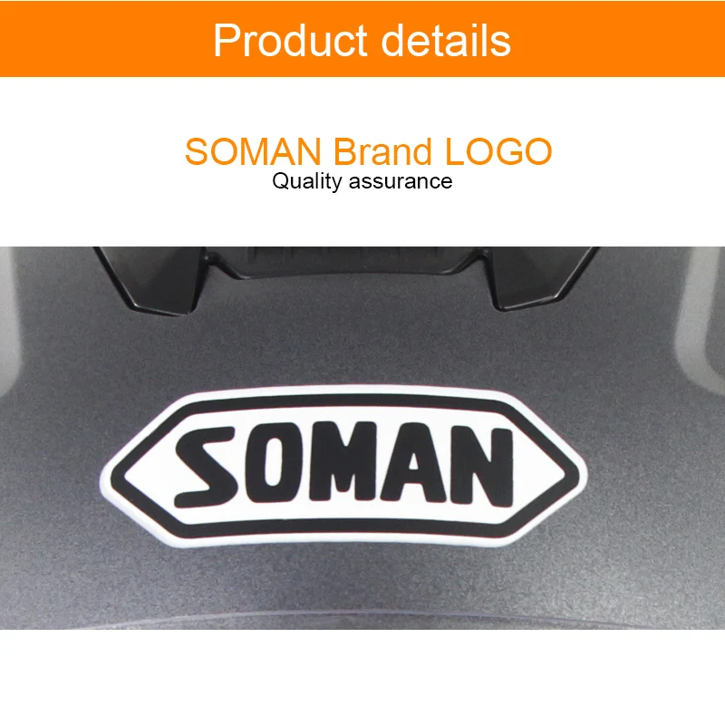 Soman SM519 Защитная шляпа мотоциклетный шлем OEPN