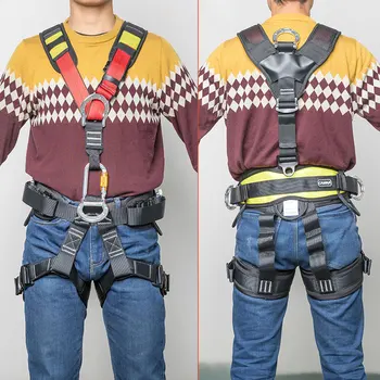 

Climbing Safe Belt Fire Rescue High Altitude Assignment Caving Rock Rappelling Equipment Full Body Safety Guard Protect Gear