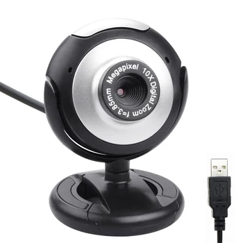 

USB Webcam Camera with Mic Night Vision Web Cam for PC Laptop 16 Megapixel Web Camera PC Webcam Video Calling Computer Camera