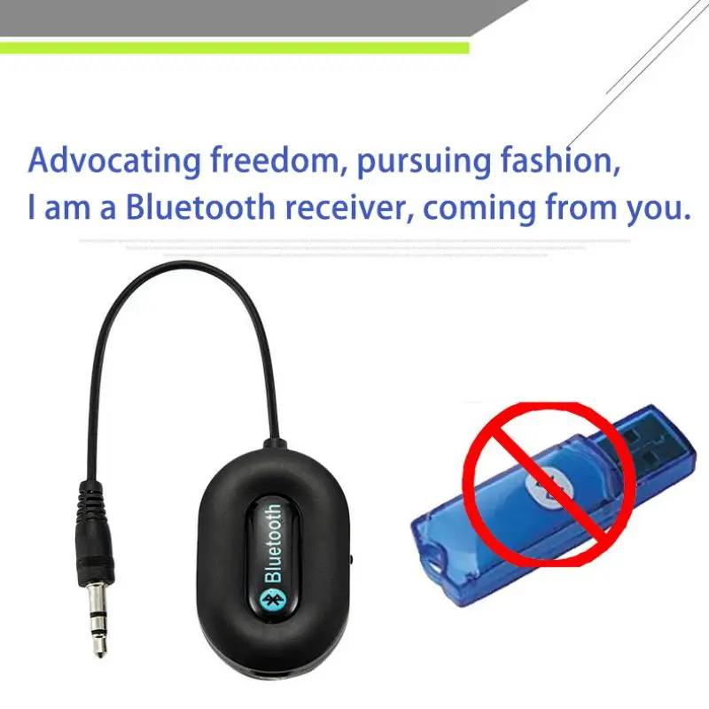 Автомобильный bluetooth-приемник BM-E9 вызова в режиме свободных рук AUX Стерео Bluetooth адаптер