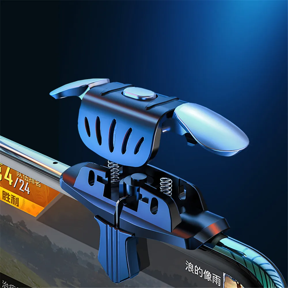 Мобильный PUBG геймпад джойстик L1 R1 кнопка шутера триггер металлическая огня для