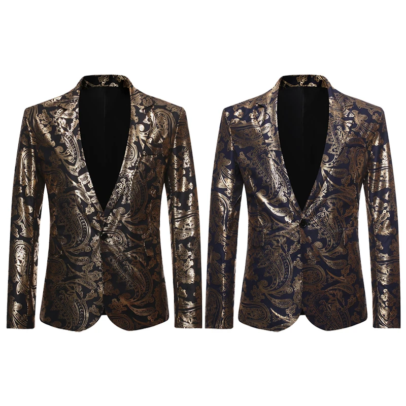 Мужской Блейзер в британском стиле, формальная Праздничная куртка с длинными рукавами и лацканами, модный мужской блейзер больших размеров