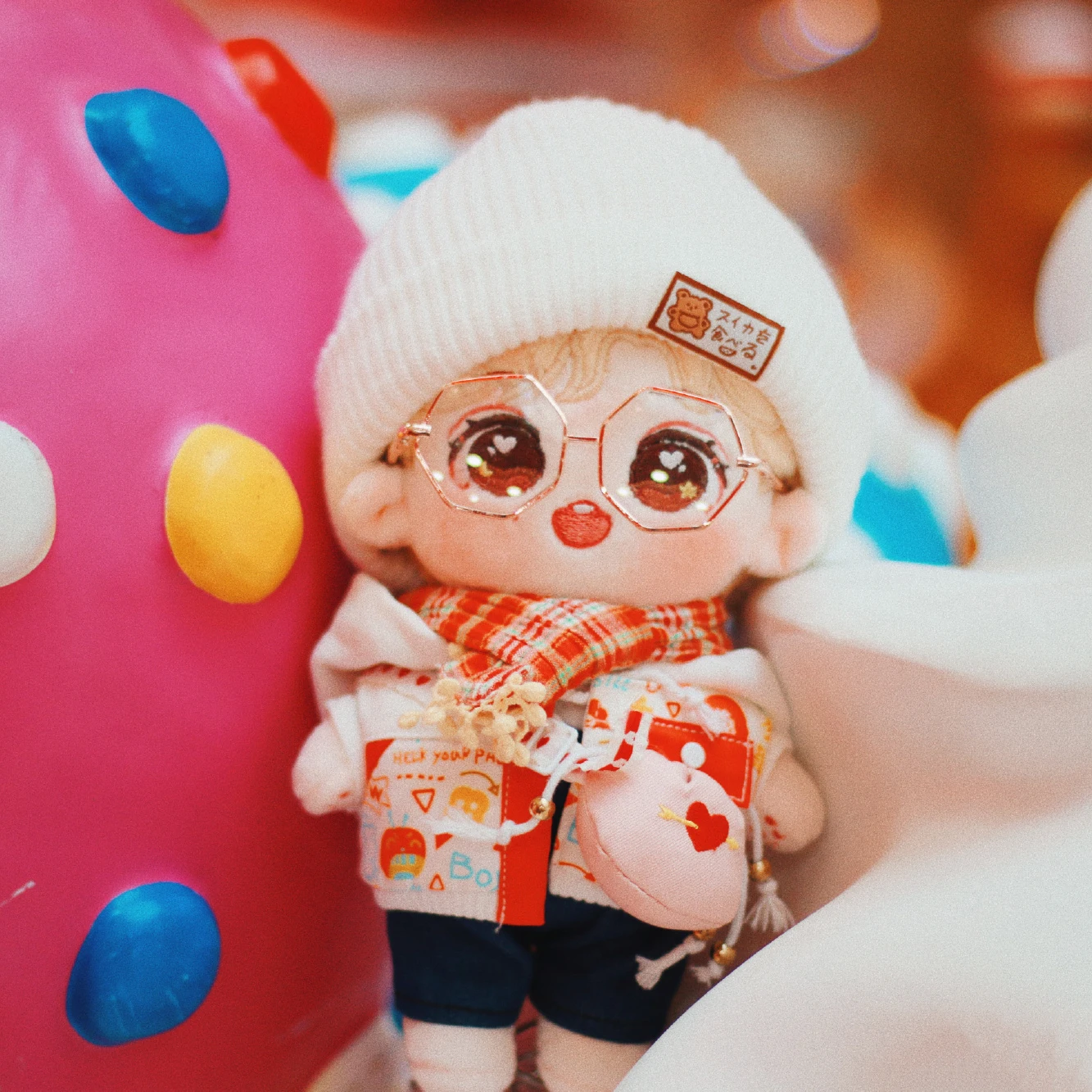 手作りのぬいぐるみ 15cm cm ヘアピン付きキャップ 冬用ニットウール 赤ちゃんのぬいぐるみ 人形アクセサリー Aliexpress
