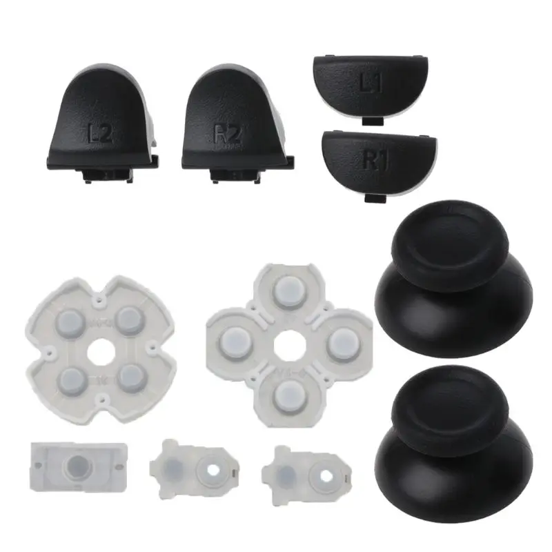 

Trigger Buttons Analog Thumb Stick Conductive Rubber JDS-040 For PS4 Controller