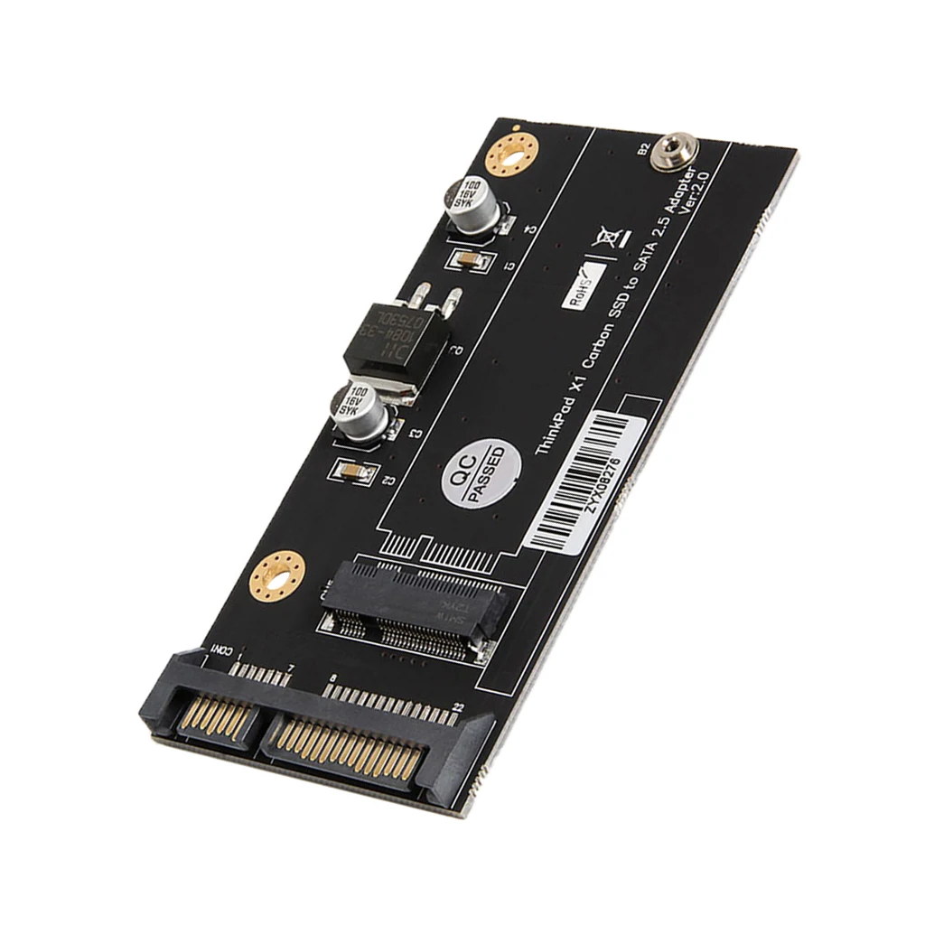 Переходная карта SSD на SATA 2 5 дюйма 20 + 6 контактов для замены SD5SG2 Lenovo X1 карбоновый