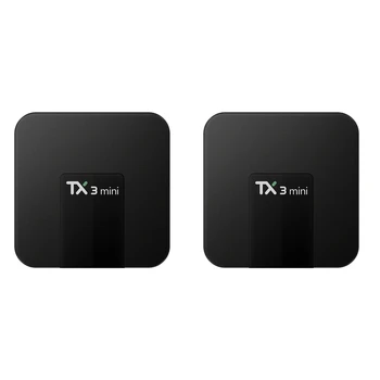 

TX3 Mini TV Box 2 16G Android 8.1 2.4G WiFi Smart 4K Set Media Player
