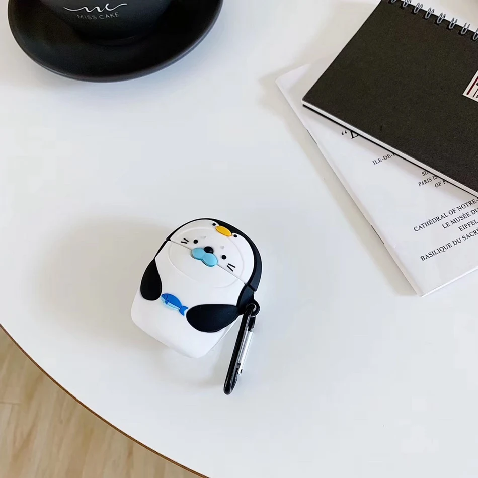 759G Чехол для наушников для Airpods, силиконовый чехол с милой мультяшной мышкой, чехол для наушников для Apple Airpods 2, чехол для наушников, аксессуары, кольцо - Цвет: 759G