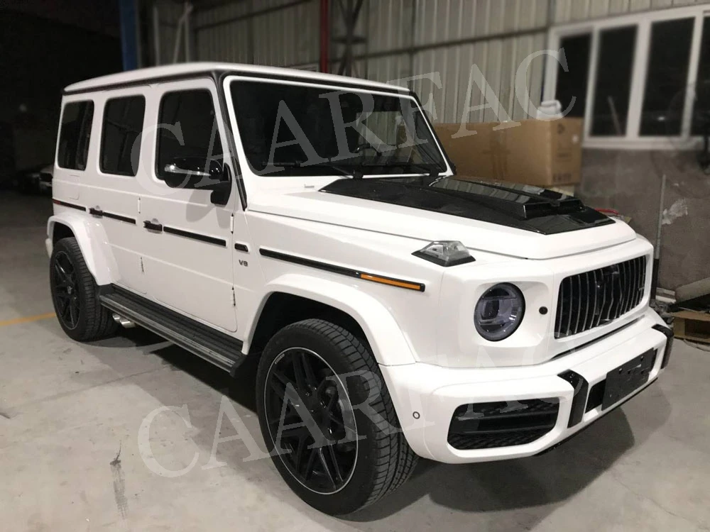 Для Mercedes Benz G-CLASS W463 G500 G550 G55 G63 сухое углеродное волокно/FRP передняя крышка капота автомобиля Стайлинг