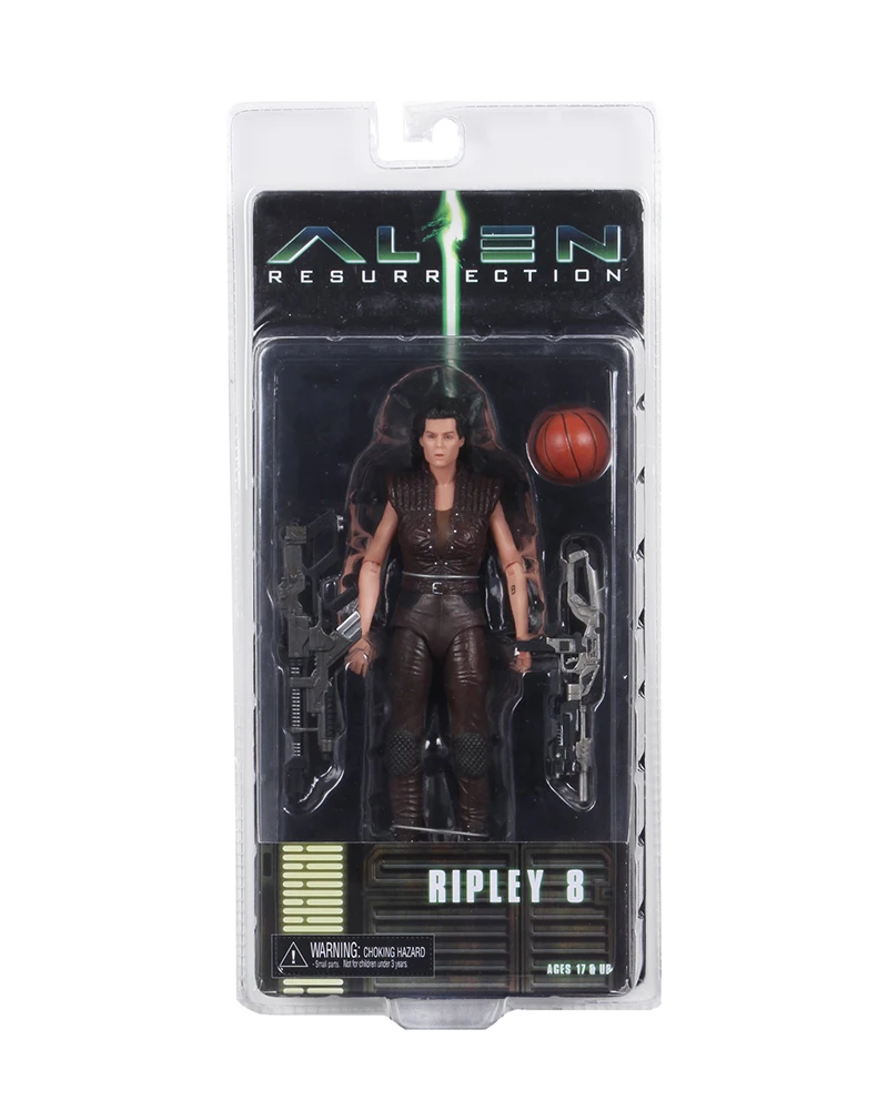 NECA Alien Series 14 recreation Xenomorph Warrior Ripley 8 фигурка игрушки куклы подарок на Рождество - Цвет: B With box