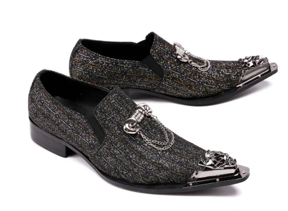 Zapatos de vestir negros para hombres de negocios zapatos de cuero para  hombre de estilo moderno zapatos de boda zapatos planos de hombre de Sapato  Social Oxfords|Zapatos formales| - AliExpress
