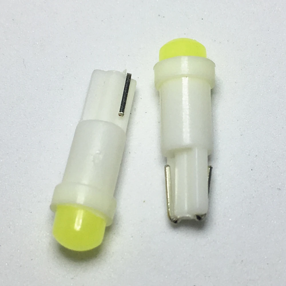 10PCS T5 LED  W1.2W W3W LED ڵ ׸  ڵ ̵     Ǳ   4014 LED  Ʈ