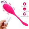 OLO G-spot Vibrator Ben Wa Ball Kegel Exercise Vaginal Ball Vibrating Egg Remote Control Bullet Vibrators Sex Toys for Women 1
