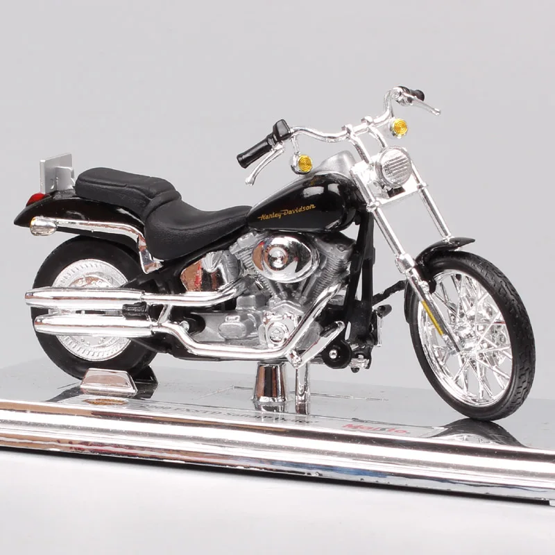 1:18 Harley Davidson 2000 FXSTD Softail Deuce Motorcycle Diecast Model Collectio 