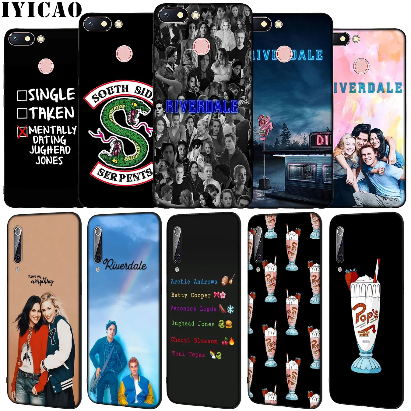 Мягкий силиконовый чехол IYICAO Riverdale Cole Sprouse для Xiaomi Redmi Note 8 8T 8A 7 7A 6 6A 5 5A GO S2 K30 K20 Pro |