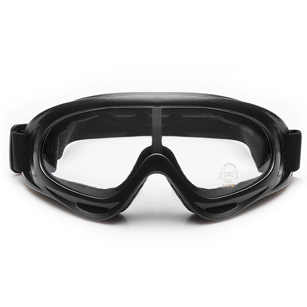 Outdoor Universal Military Eyewear UV400 Protective Goggles for Hunting Training Paintball CS Gaming - Цвет: Transparent