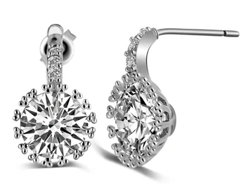 

UXN426 925 pure silver love lady Earrings lovers Earrings