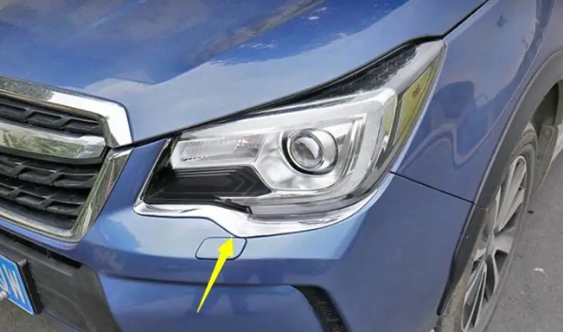 Подходит для subaru forester 2013- декоративные аксессуары для фар с налобной отделкой