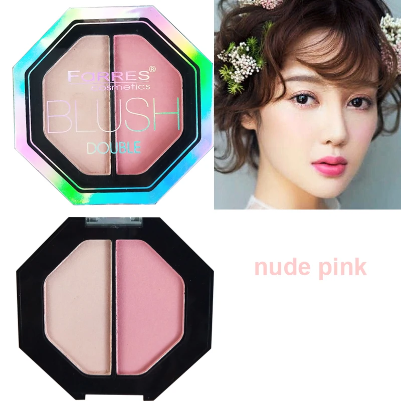 Farres nude blusher палитра для макияжа лица Натуральный хайлайтер контурный пигмент стойкий водонепроницаемый Осветляющий Румяна AM173