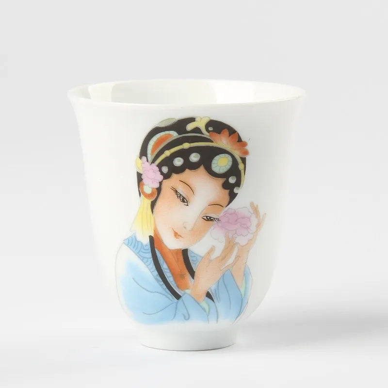 6.5x7cm Высокая емкость китайский чайный набор кунг-фу чай cupCeramic чашка для чая «пуэр» Улун чай индивидуальные подарки Бытовая Питьевая утварь - Цвет: 6.5x7cm