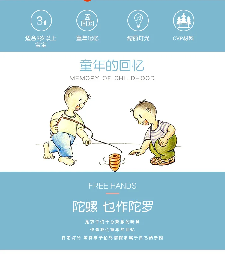Шнуровка три-лампа вспышка трения Спиннер 3608 детей Спиннер стойло Лидер продаж поставки Товары