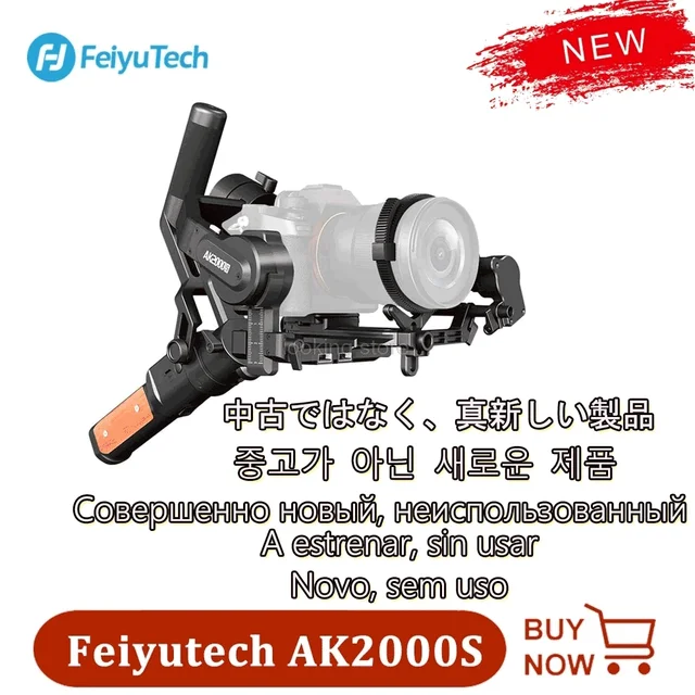 Feiyu AK2000S DSLR Camera Stabilizer Handheld Video Gimbal for DSLR Mirrorless Camera Sony Canon Nikon 2.2 kg Payload