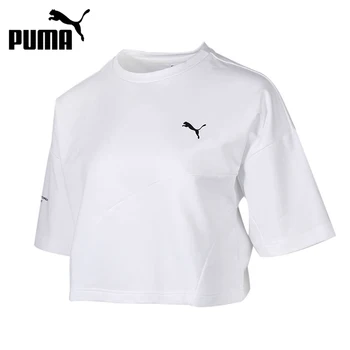 

Original New Arrival PUMA Evide Form Stripe Crop Tee Women's T-shirts short sleeve Sportswear