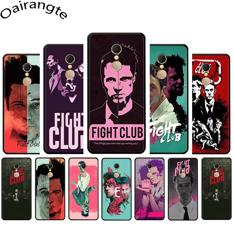 

Movie fight club Silicone phone case for Xiaomi Redmi 4A 4X 5 6 A Plus Pro 7 GO Note 5 6 7 8 Pro 7A K20 Pro