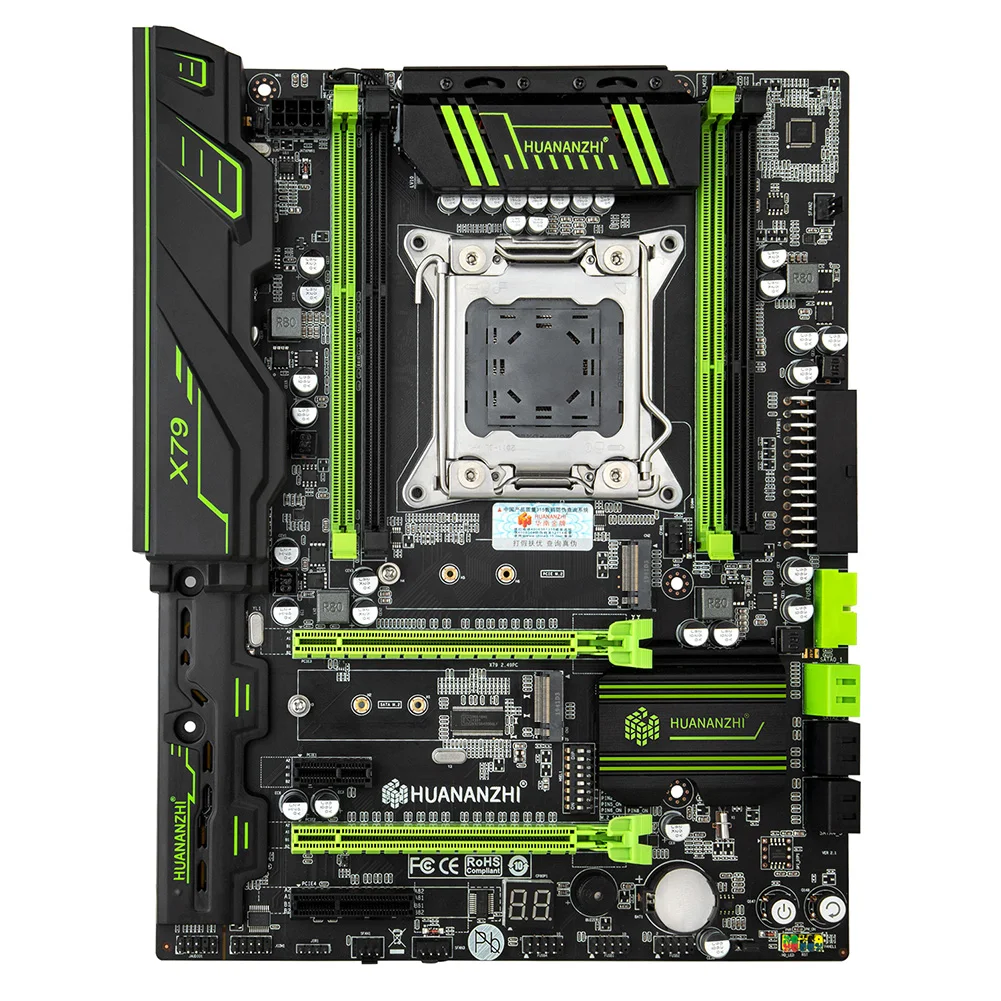 Huananzhi X79 полная скорость Замена ECC USB3.0 SATA3 компьютерная материнская плата DDR3