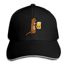 Морская выдра для питья пива Мужская и женская шляпа от солнца бейсболка