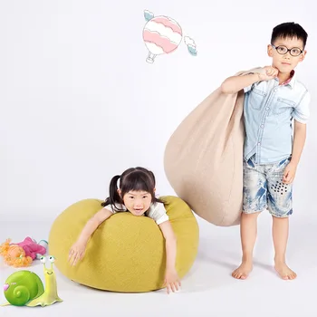 

Kids Baby Sofa Chair Bean Bag 3mm Epp Filler 50*70cm Beanbag Children's Lounge Chair Cartoon Floor Chair Child Toddler Bean Bags