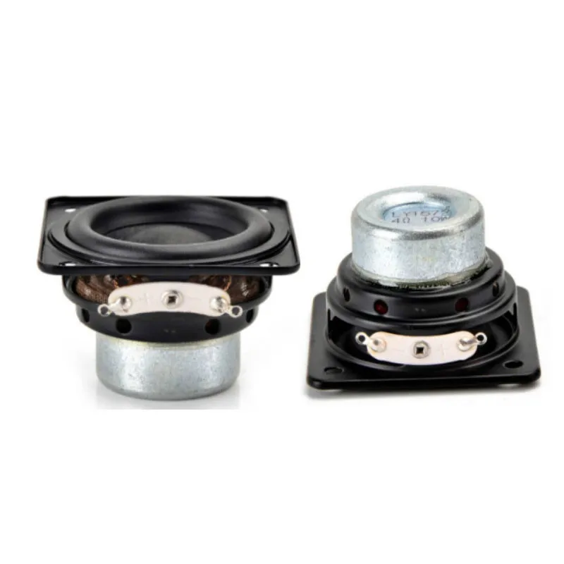 

SOTAMIA 2Pcs 48mm Mini Audio Full Range Speakers 4 Ohm 10W Rubber DIY Music Bluetooth Speaker Computer Home Theater Loudspeaker