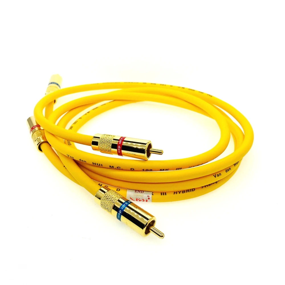 Гибридный аналоговый интерфейсный кабель Hi Fi van den hul M C d102 MkIII RCA для CD playe продуктов