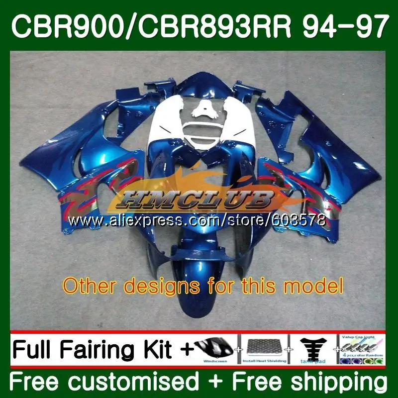 Средства ухода за кожей для HONDA CBR 893RR CBR900RR 1994 1995 1996 1997 цвет желтый, синий; размеры 34–43 93CL. 68 CBR 893 CBR900 CBR893 RR CBR893RR 94 95 96 97 обтекатель