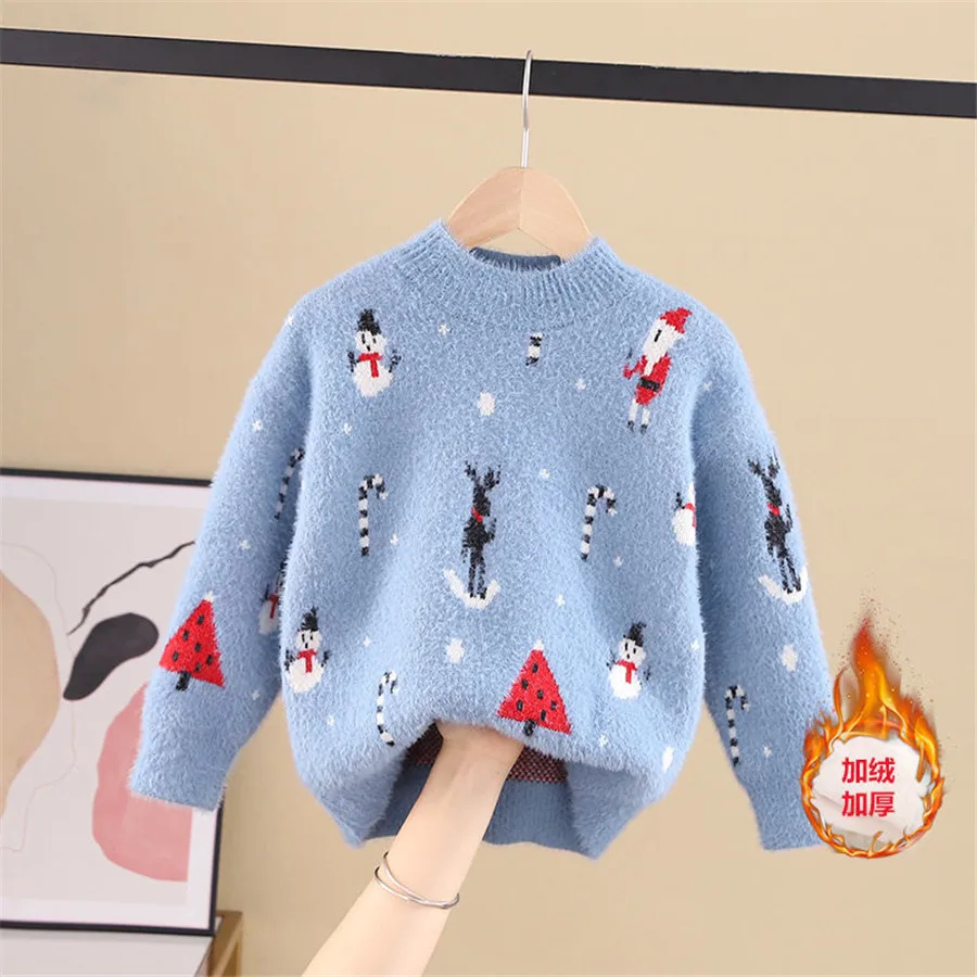 Maglione Di Natale Per Bambini – Morbido E Festivo, Taglie 2-6 Anni