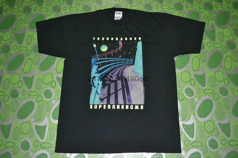 Soundgarden Superunknown Tour 1994 Women Plus Black T Shirt New Official 