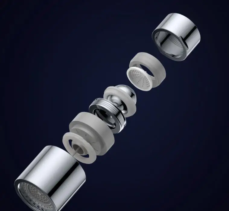 Xiaomi mijia DABAI кухонный аэратор водный диффузор Bubbler цинковый сплав водосберегающая головка фильтра кран с форсункой разъем