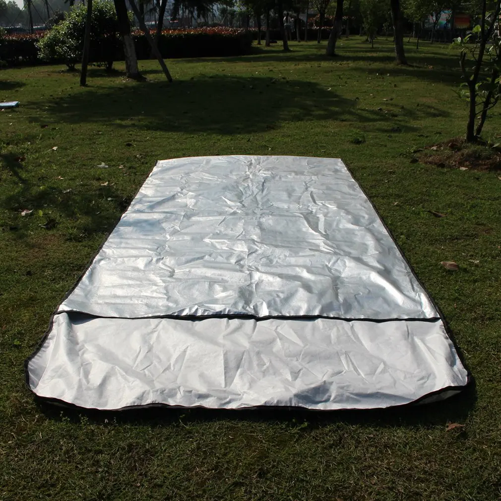 

Sales Promotion New Emergency Blanket Survival Rescue Insulation Curtain Outdoor Life-saving Free Shipping