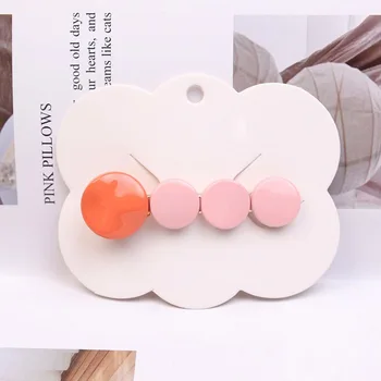 

Beautiful Hair Pin Women Girls Hair Clips Solid Candy Color Hair Pin Cute Clip Children Hairpin Princess Hair Accessories o