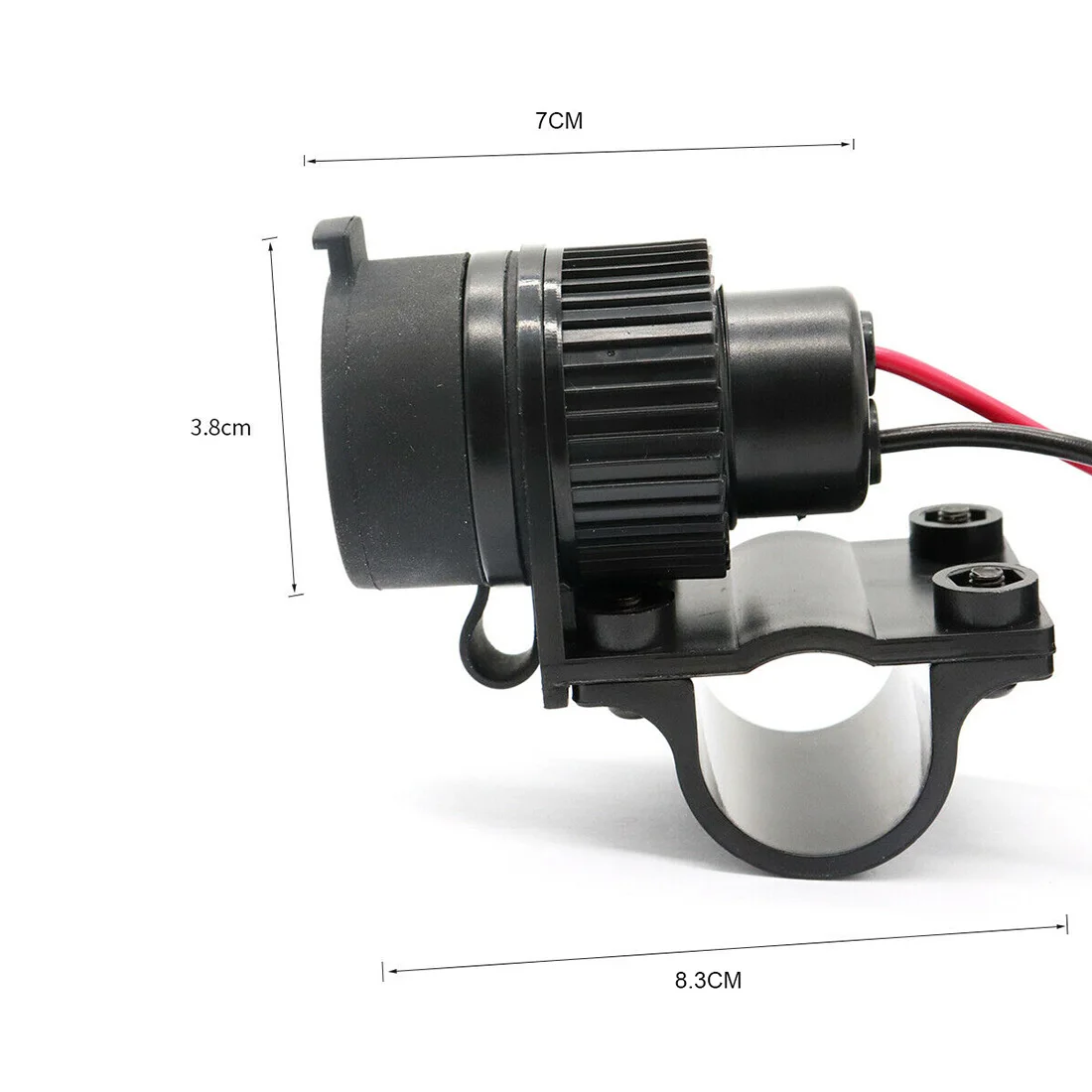 12 V-24 V зарядное устройство для мотоцикла Мото руль зарядка через usb зарядное устройство с розеткой адаптер с 60 см провода Moto аксессуары
