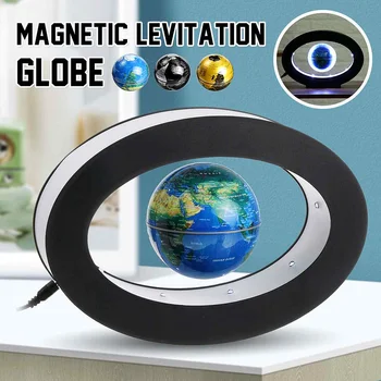

LED World Map Magnetic Levitation Floating Globe Desktop Antigravity Lamp Novelty Ball Night Light Lamp Office Home Decoration